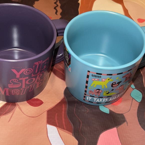 COPY - New Two 15oz Stoneware Mug - Your Story Matters & It Takes All Kinds- Pr… - Picture 4 of 6